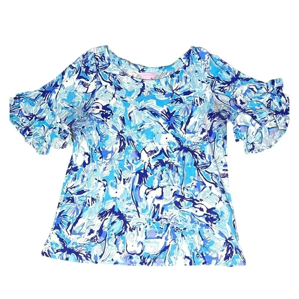 Lilly Pulitzer Lula Elephant Appeal Size Medium